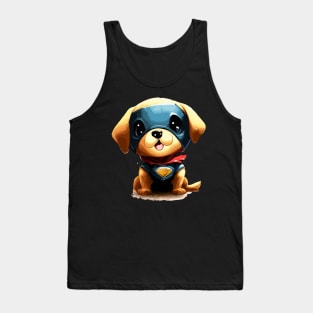 Superhero puppy dog Tank Top